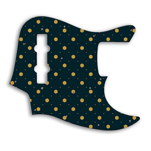 Fender Made In Japan Jazz Bass Custom Pickguard Scratchplate Pattern Design