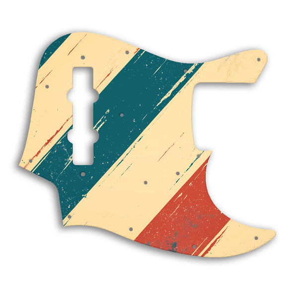 Fender Made In Japan Jazz Bass Custom Pickguard Scratchplate RETRO Design