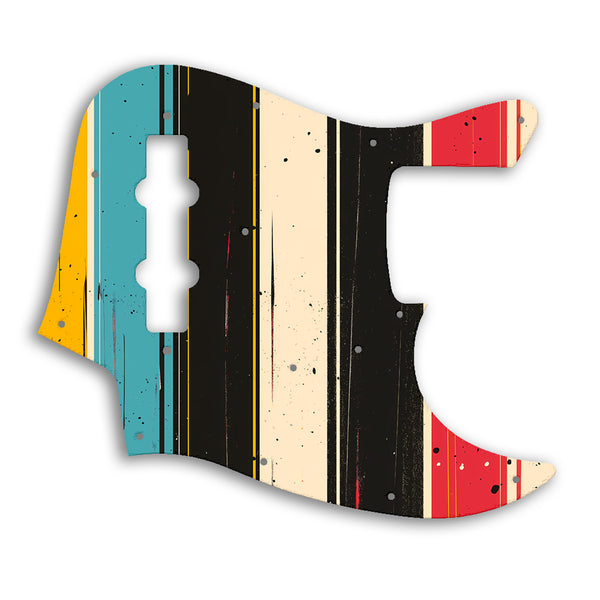 Fender Made In Japan Jazz Bass Custom Pickguard Scratchplate RETRO Design