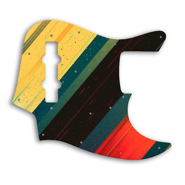 Fender Made In Japan Jazz Bass Custom Pickguard Scratchplate RETRO Design