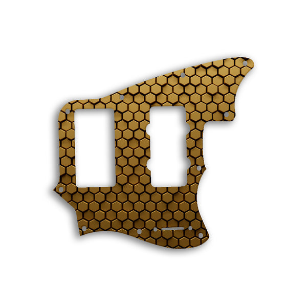 Fender Modern Player Marauder Custom Pickguard Scratchplate HONEYCOMB Design