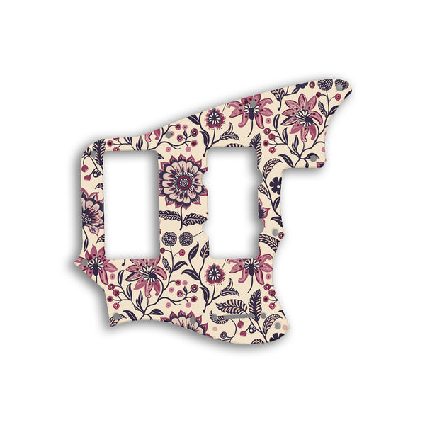 Fender Modern Player Marauder Custom Pickguard Scratchplate INDIAN_FLORAL Design