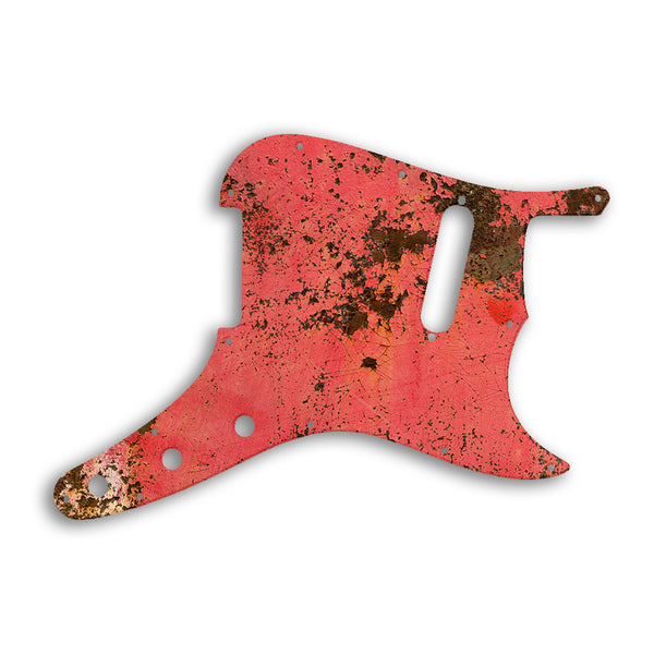 Fender Musicmaster 1957 - 1975 Custom Pickguard Scratchplate Rust Design