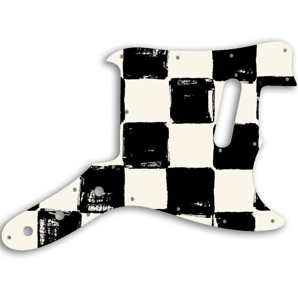 Fender Musicmaster 1976 - 1981 Custom Pickguard Scratchplate CHESS Design