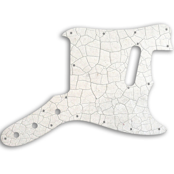 Fender Musicmaster 1976 - 1981 Custom Pickguard Scratchplate CRACKED Design