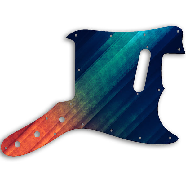 Fender Musicmaster 1976 - 1981 Custom Pickguard Scratchplate GRUNGE Design