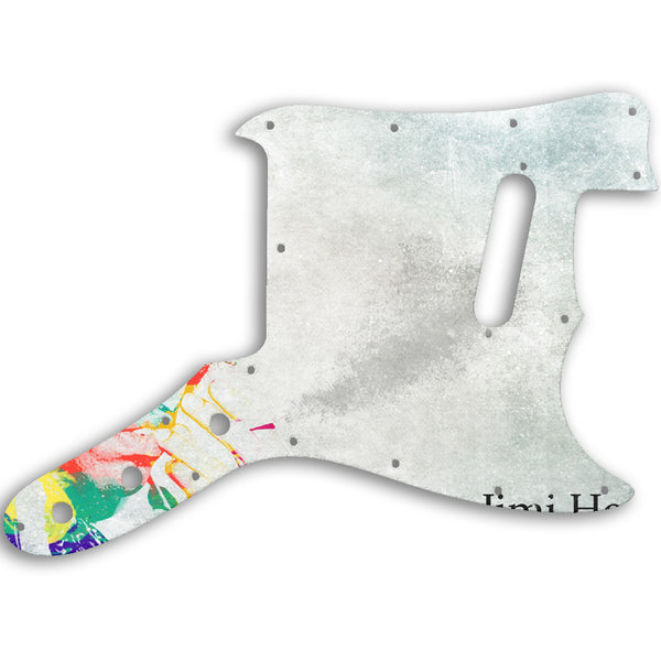 Fender Musicmaster 1976 - 1981 Custom Pickguard Scratchplate Jimi Design