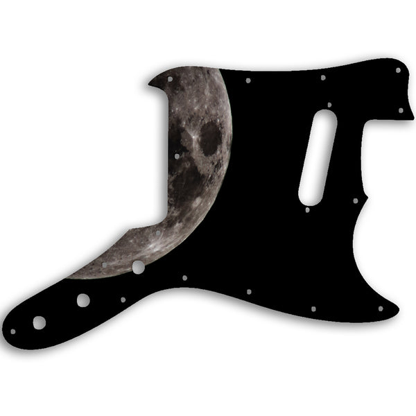 Fender Musicmaster 1976 - 1981 Custom Pickguard Scratchplate MOON Design