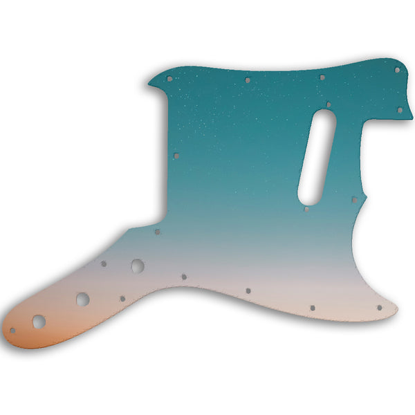 Fender Musicmaster 1976 - 1981 Custom Pickguard Scratchplate NIGHT Design