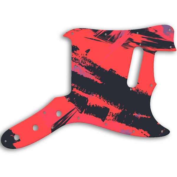 Fender Musicmaster 1976 - 1981 Custom Pickguard Scratchplate PAINT Design