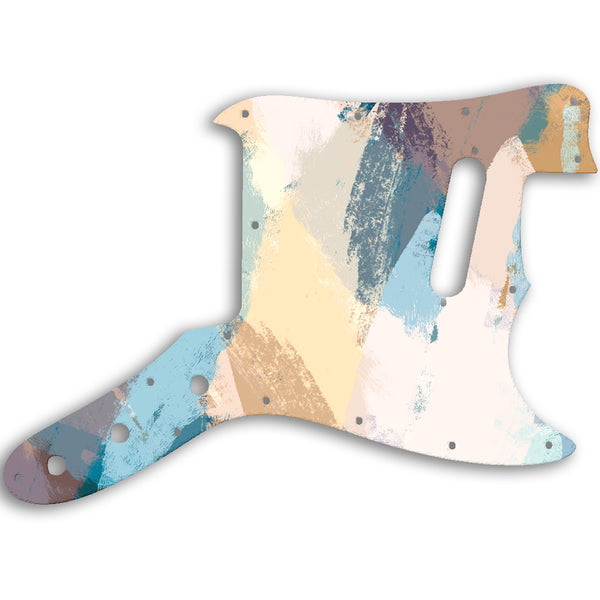 Fender Musicmaster 1976 - 1981 Custom Pickguard Scratchplate PAINT Design