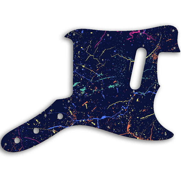 Fender Musicmaster 1976 - 1981 Custom Pickguard Scratchplate PAINT Design