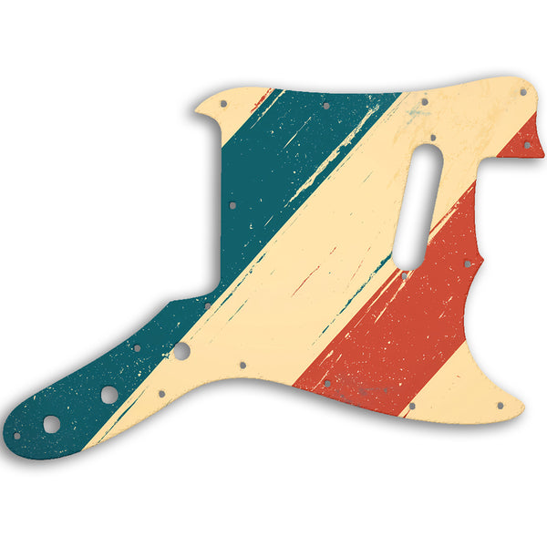 Fender Musicmaster 1976 - 1981 Custom Pickguard Scratchplate RETRO Design