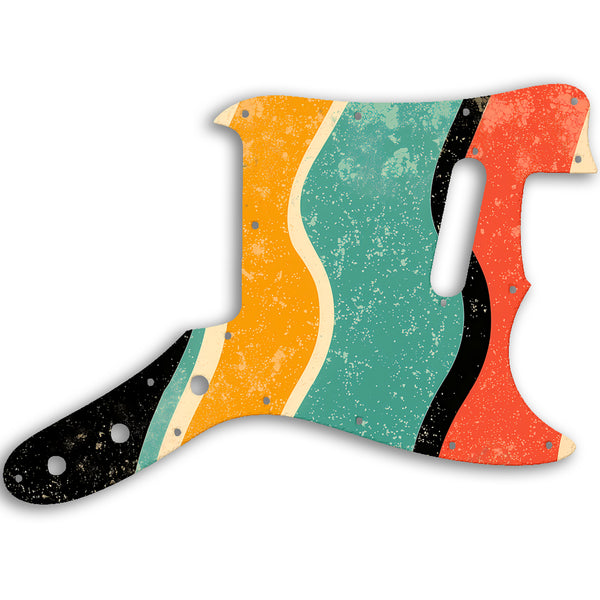 Fender Musicmaster 1976 - 1981 Custom Pickguard Scratchplate RETRO Design