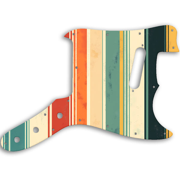 Fender Musicmaster 1976 - 1981 Custom Pickguard Scratchplate RETRO Design