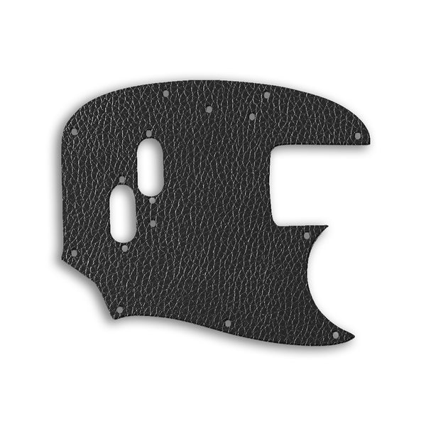 Fender Mustang Bass USA Vintage Custom Pickguard Scratchplate Leather Design