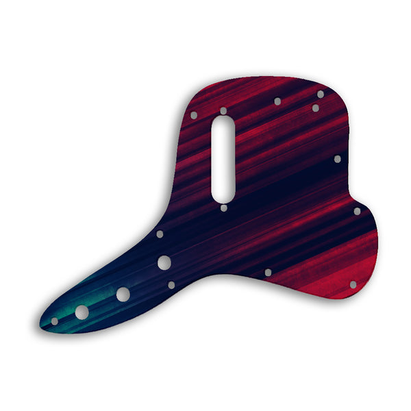 Fender Musicmaster Bass Custom Pickguard Scratchplate GRUNGE Design