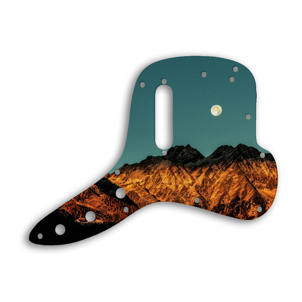 Fender Musicmaster Bass Custom Pickguard Scratchplate NIGHT Design