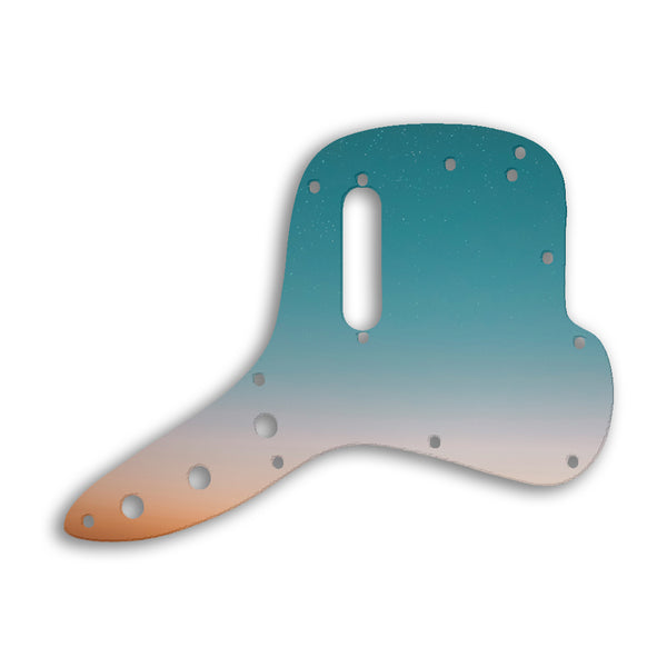 Fender Musicmaster Bass Custom Pickguard Scratchplate NIGHT Design