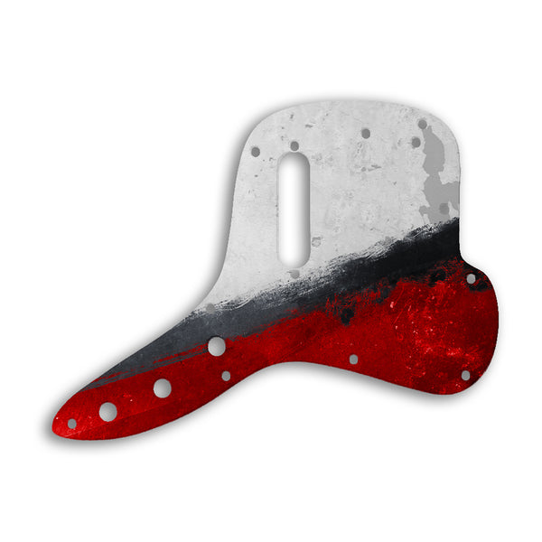 Fender Musicmaster Bass Custom Pickguard Scratchplate PAINT Design