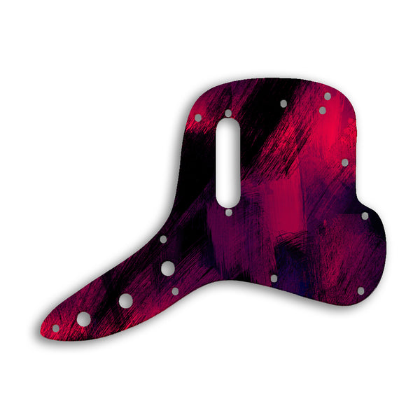 Fender Musicmaster Bass Custom Pickguard Scratchplate PAINT Design