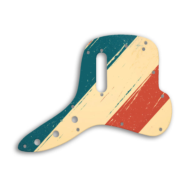 Fender Musicmaster Bass Custom Pickguard Scratchplate RETRO Design