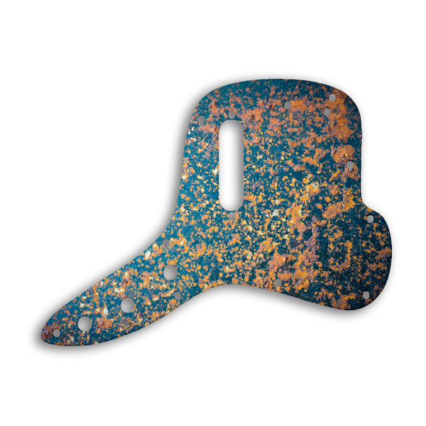 Fender Musicmaster Bass Custom Pickguard Scratchplate Rust Design