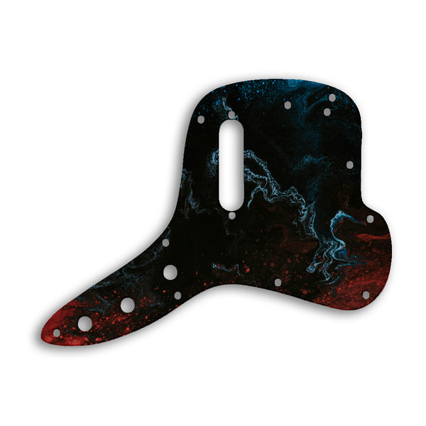 Fender Musicmaster Bass Custom Pickguard Scratchplate SWIRL Design