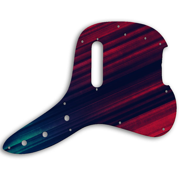 Fender Musicmaster Bass 1978 Custom Pickguard Scratchplate GRUNGE Design