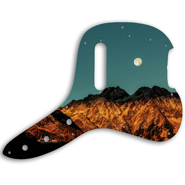 Fender Musicmaster Bass 1978 Custom Pickguard Scratchplate NIGHT Design