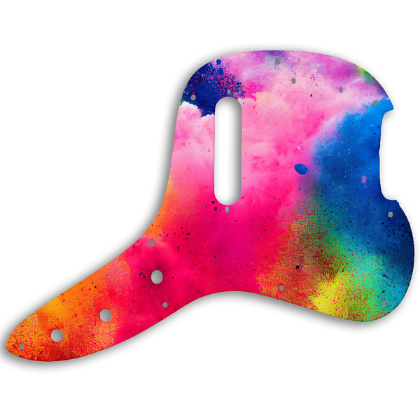 Fender Musicmaster Bass 1978 Custom Pickguard Scratchplate PAINT Design