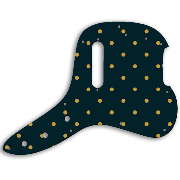 Fender Musicmaster Bass 1978 Custom Pickguard Scratchplate Pattern Design