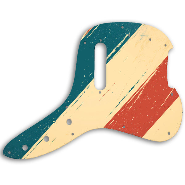 Fender Musicmaster Bass 1978 Custom Pickguard Scratchplate RETRO Design