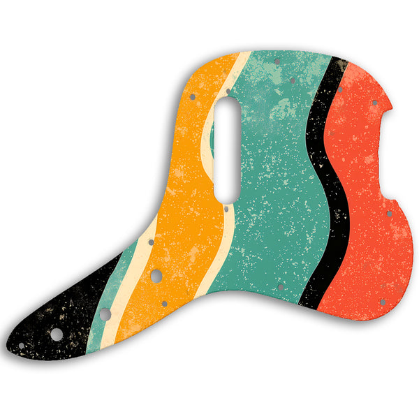 Fender Musicmaster Bass 1978 Custom Pickguard Scratchplate RETRO Design