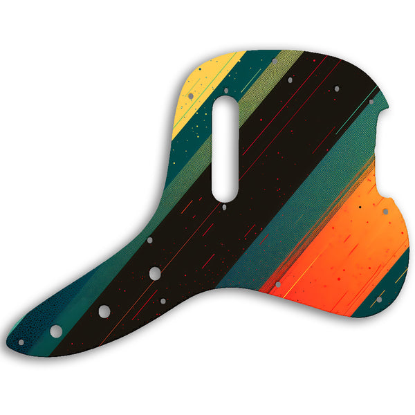 Fender Musicmaster Bass 1978 Custom Pickguard Scratchplate RETRO Design