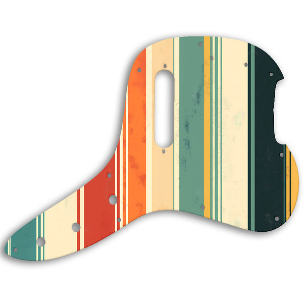 Fender Musicmaster Bass 1978 Custom Pickguard Scratchplate RETRO Design