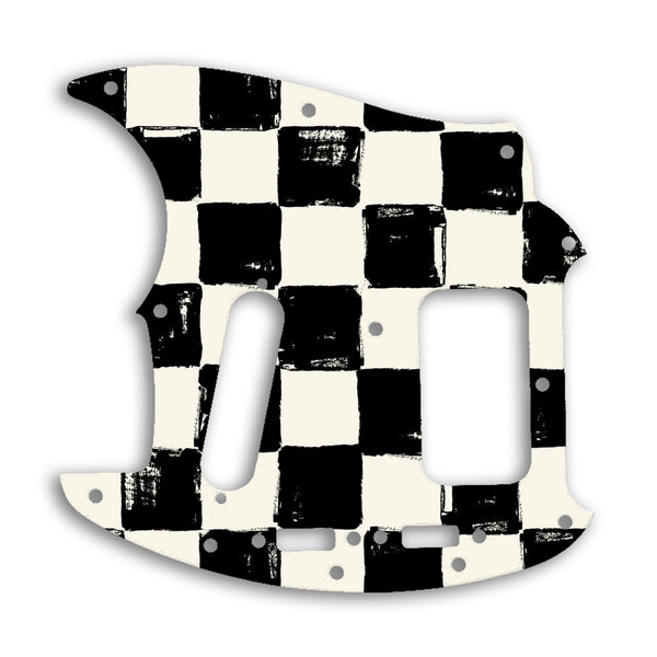 Fender Mustang Kurt Cobain Custom Pickguard Scratchplate CHESS Design