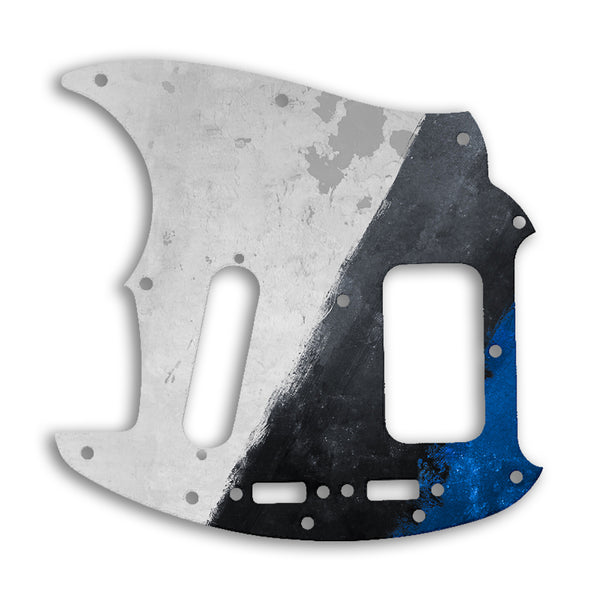 Fender Mustang Kurt Cobain Custom Pickguard Scratchplate PAINT Design