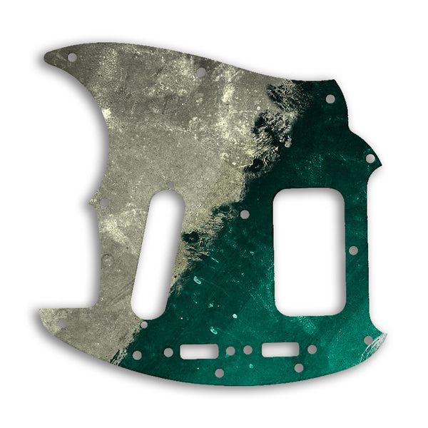 Fender Mustang Kurt Cobain Custom Pickguard Scratchplate PAINT Design