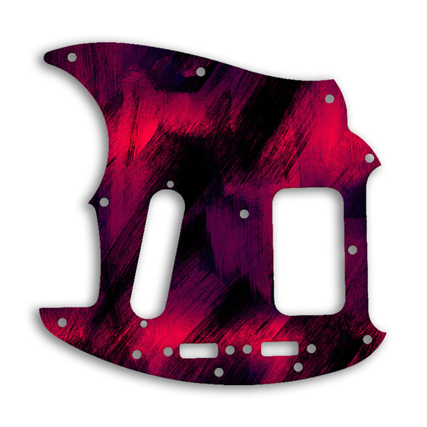 Fender Mustang Kurt Cobain Custom Pickguard Scratchplate PAINT Design