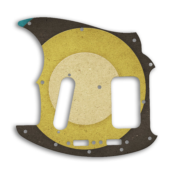 Fender Mustang Kurt Cobain Custom Pickguard Scratchplate RETRO Design