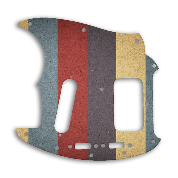 Fender Mustang Kurt Cobain Custom Pickguard Scratchplate RETRO Design