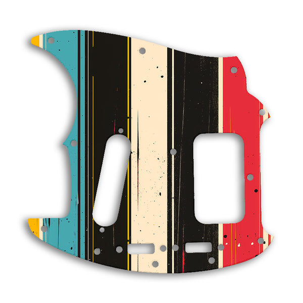 Fender Mustang Kurt Cobain Custom Pickguard Scratchplate RETRO Design