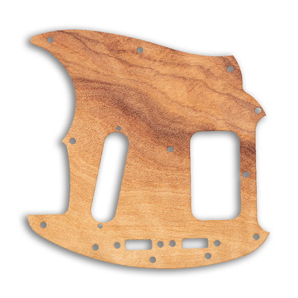 Fender Mustang Kurt Cobain Custom Pickguard Scratchplate Wood Design