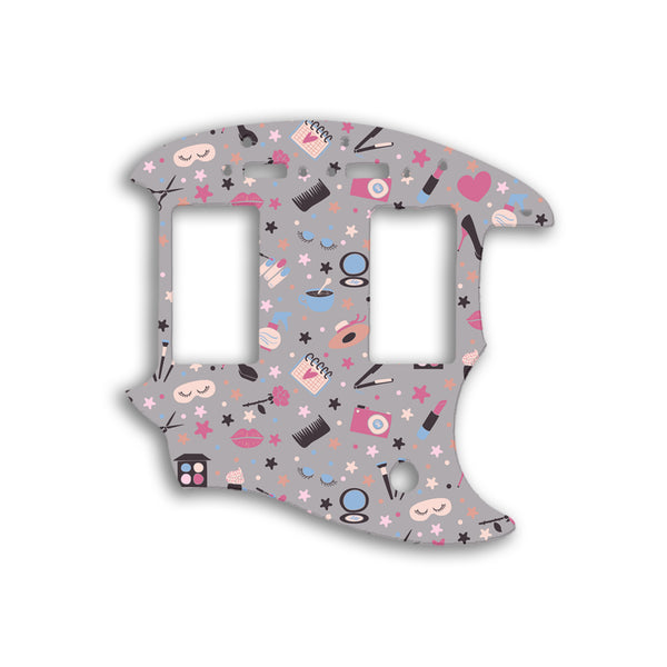 Fender Mustang Special Pawn Shop Custom Pickguard Scratchplate GIRLY Design