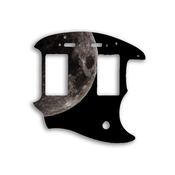 Fender Mustang Special Pawn Shop Custom Pickguard Scratchplate MOON Design