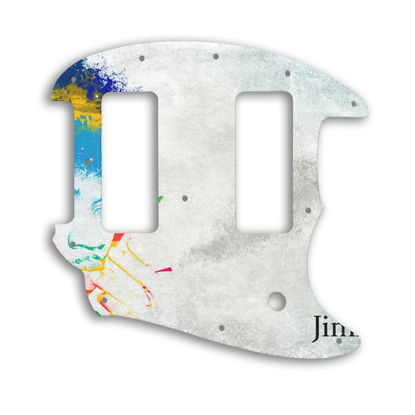 Fender Offset Series Mustang Custom Pickguard Scratchplate Jimi Design