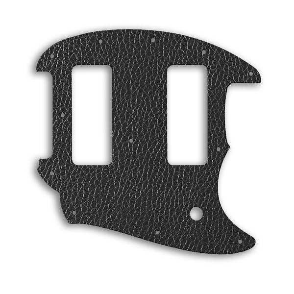 Fender Offset Series Mustang Custom Pickguard Scratchplate Leather Design