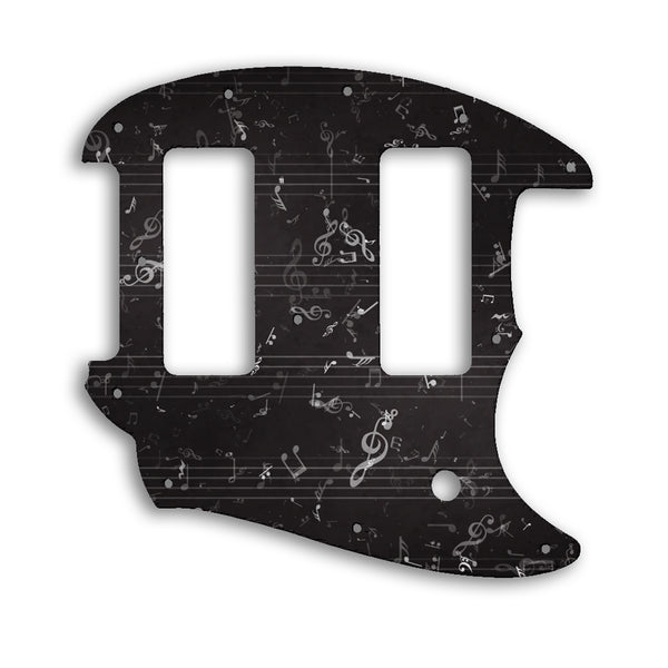 Fender Offset Series Mustang Custom Pickguard Scratchplate Music Design