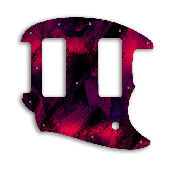 Fender Offset Series Mustang Custom Pickguard Scratchplate PAINT Design